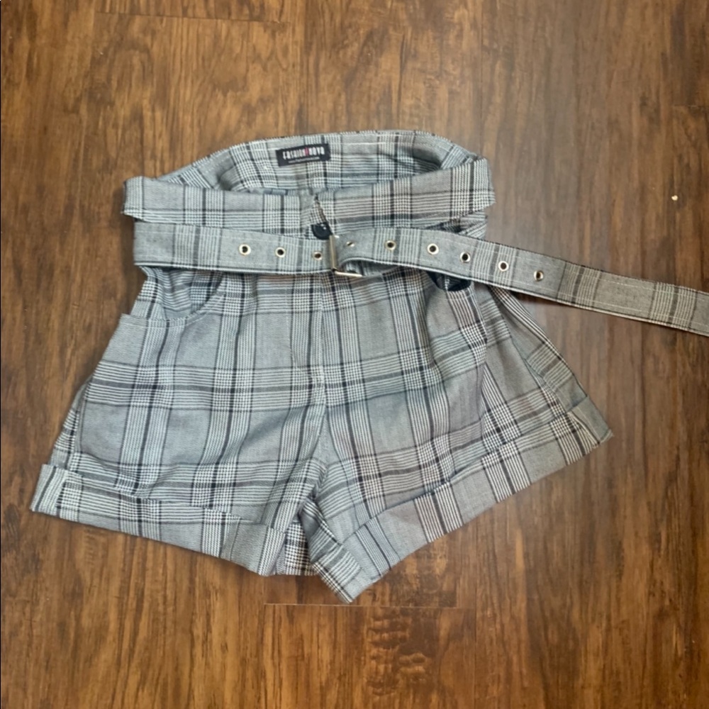 Plaid Shorts